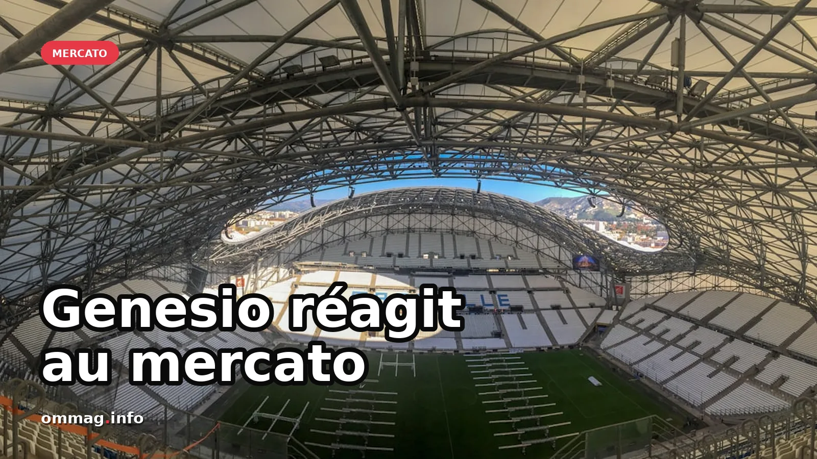 Bruno Genesio réagit à un mercato compliqué à l'OM